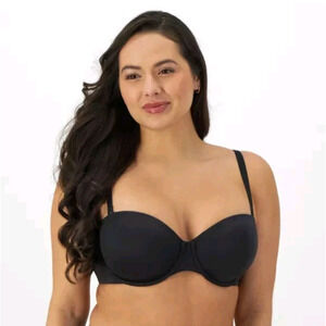 New BALI Stay in Place 7 Ways to Wear Convertible Strapless Underwire Bra 40 D